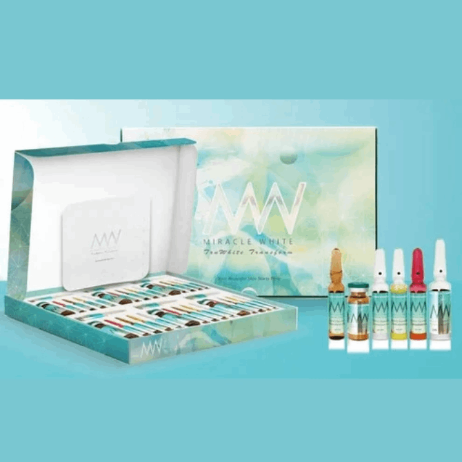 Miracle White Glutathione 25000mg Injection