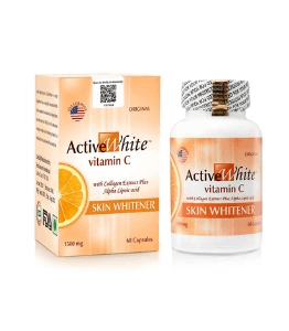 Active White Vitamin C with Collagen Extract Plus Alpha Lipoic Acid Capsules