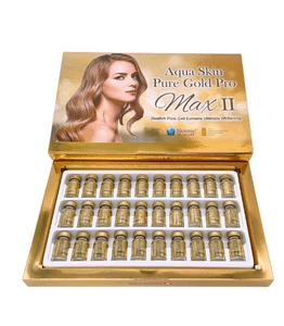 Aqua Skin Pure Gold Pro Max II Dualna Pico Cell Glutathione Injection
