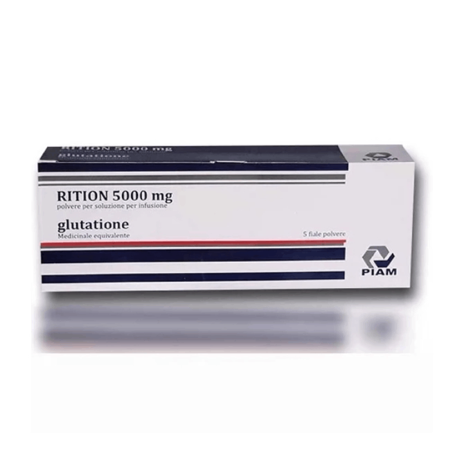 Rition 5000MG Glutathione Injection Pack Of 5