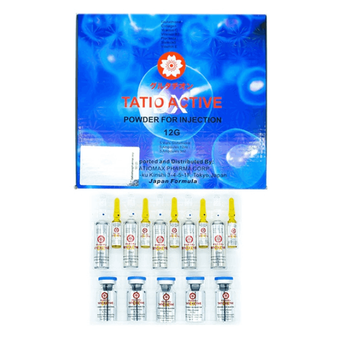 Tatio Active DX 12G Powder For Glutathione Injection