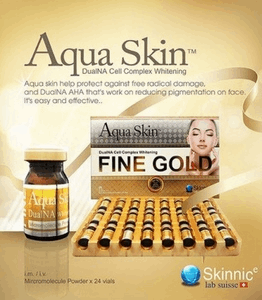 Aqua Skin Fine Gold DualNA Cell Complex Whitening Injection