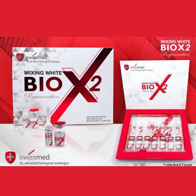 Mixing White Bio X2 Regeneration Glutathione Injection