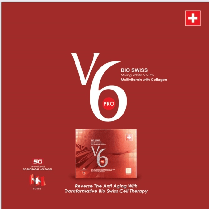 Bio Swiss Mixing White V6 Pro Ultracell Celergen scf vi Pico 160000mg Glutathione Injection