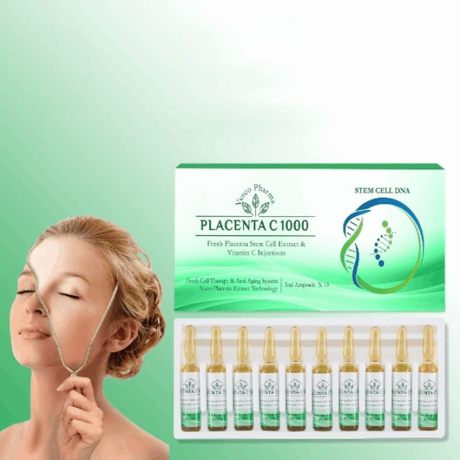 Vesco Pharma Fresh Placenta C 1000 Stem Cell Extract Vitamin C Injection