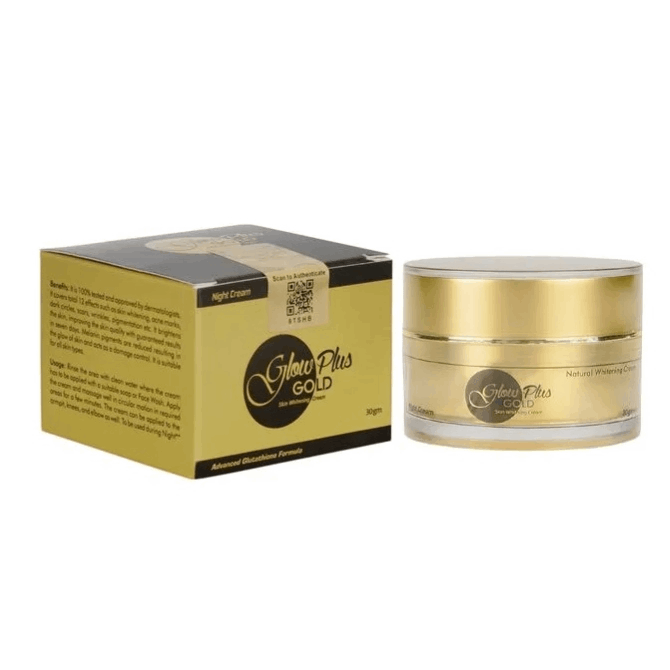 Glow Plus Gold Advanced Glutathione Skin Whitening Cream