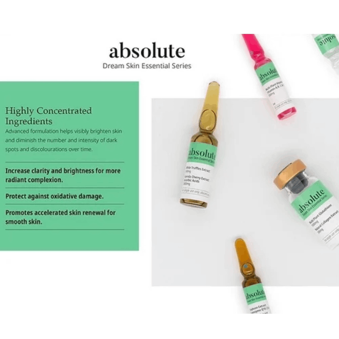 Absolute Dream Skin Essential Series 5000mg Glutathione Injection