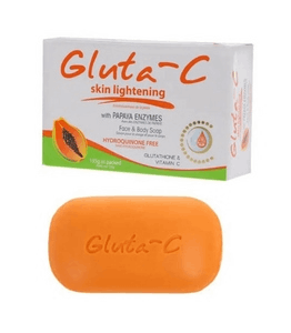 Gluta C Skin Lightning with Papaya Enzymes Face and Body Soap