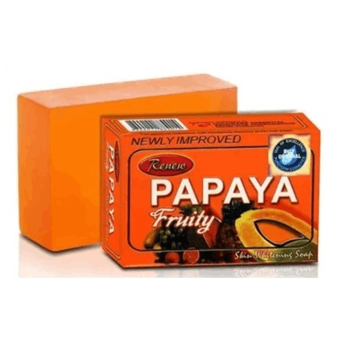 Renew Papaya Fruity Skin Whitening Soap