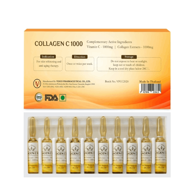 Vesco Pharma Collagen C 1000 Vitamin C Injection