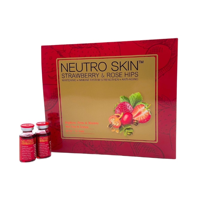 Neutro Skin Strawberry and Rosehips Glutathione Injection