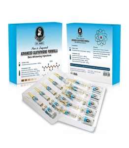 Dr James Glutathione Skin Whitening Injection 10 Sessions