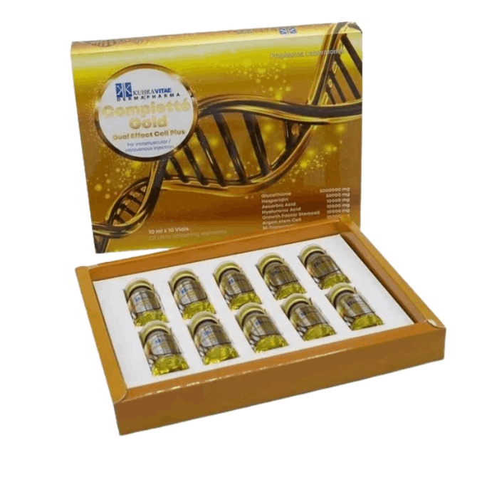 Complette Gold Dual Effect Cell Plus Glutathione Injection