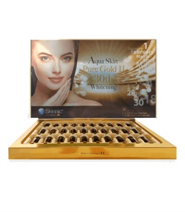 Aqua Skin Pure Gold II 30th Whitening Glutathione Injection