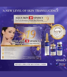 Aqua Skin Veniscy 19 Pico Cell Absorption Ultimate Skin Whitening Injection