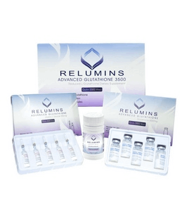 Relumins Advance Glutathione 3500mg Injection With Booster Capsules