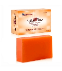 Active White Papaya Enzyme With Grapeseed Extract Plus Vitamin C Soap