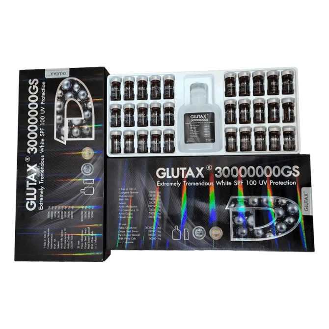 Glutax 30000000GS Extremely Tremendous White SPF 30 100 UV Protection Injection